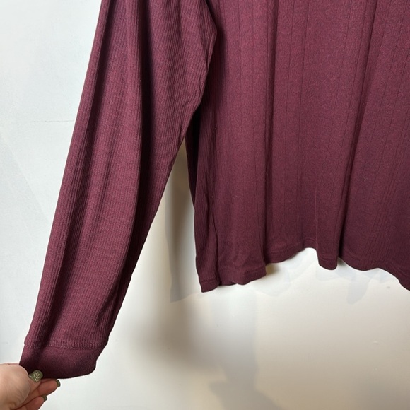 Van Heusen Studio Men’s Long Sleeve Men’s Maroon Turtleneck Sweater size XL - Picture 7 of 10
